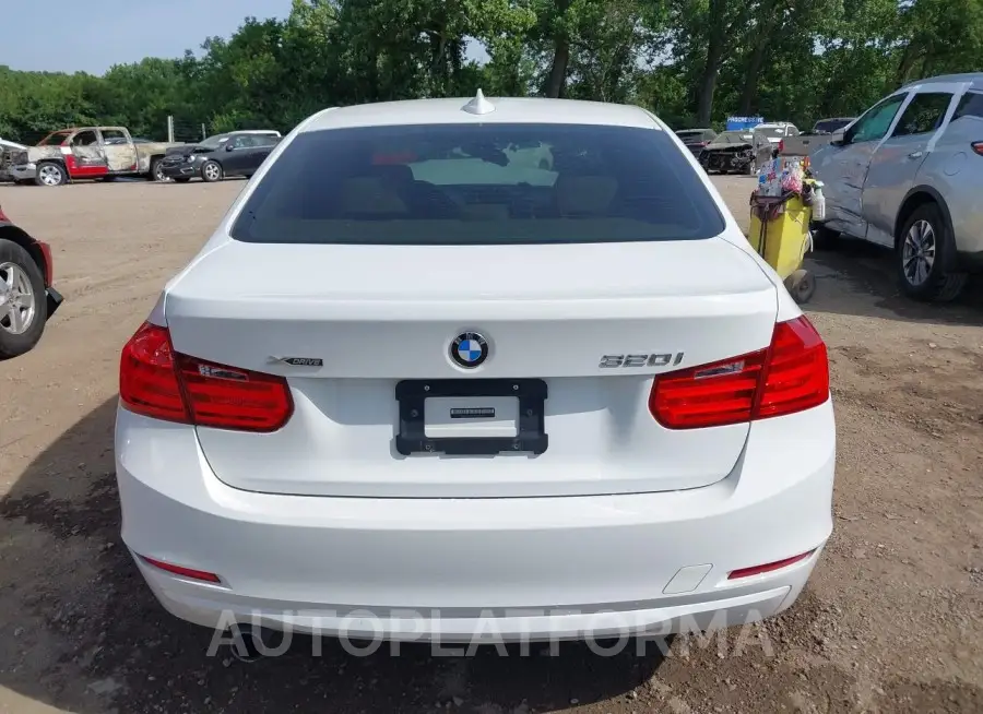 BMW 320I 2015 vin WBA3C3G54FNS76715 from auto auction Iaai