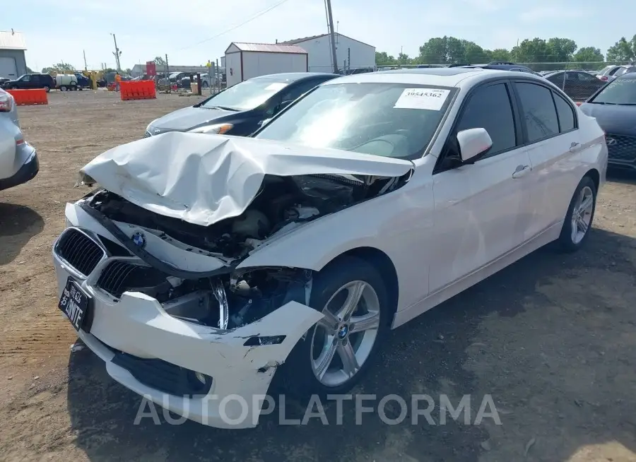 BMW 320I 2015 vin WBA3C3G54FNS76715 from auto auction Iaai