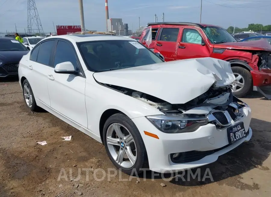 BMW 320I 2015 vin WBA3C3G54FNS76715 from auto auction Iaai