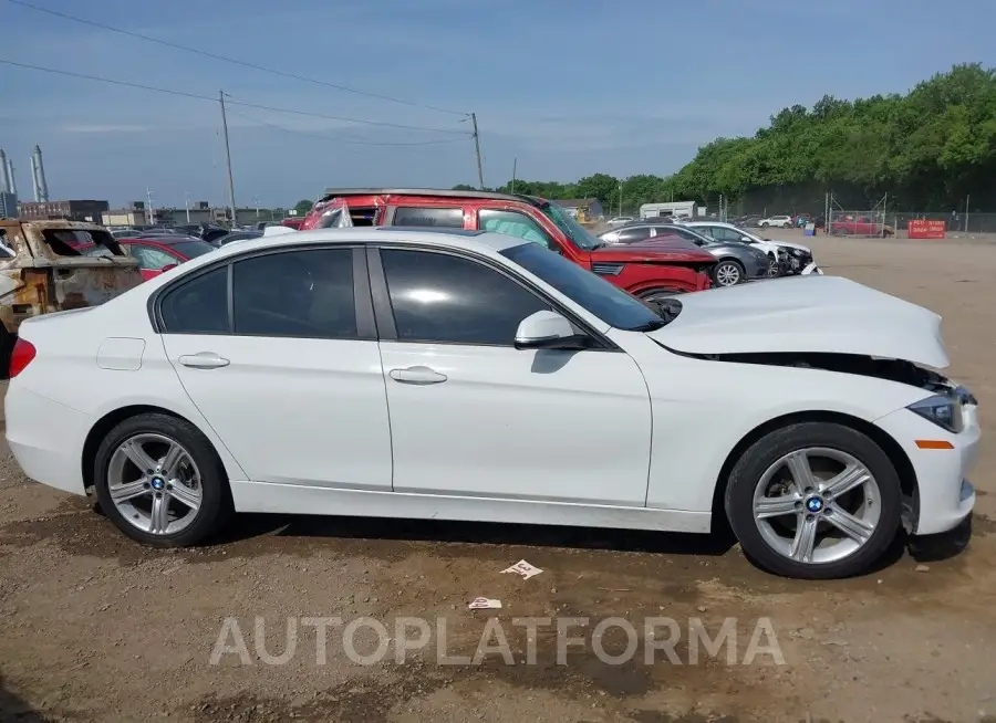 BMW 320I 2015 vin WBA3C3G54FNS76715 from auto auction Iaai