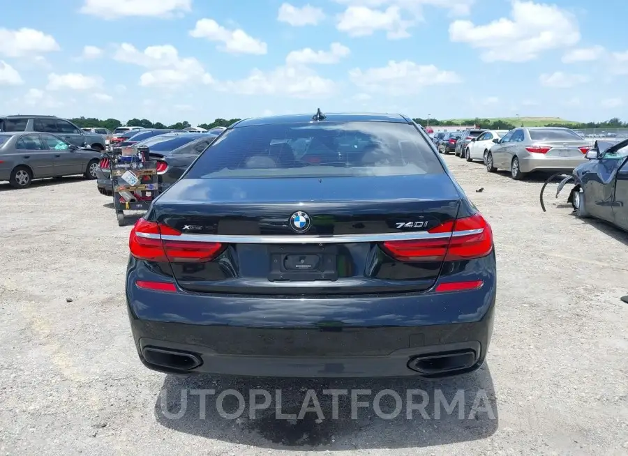 BMW 740I 2017 vin WBA7E4C59HGU99508 from auto auction Iaai