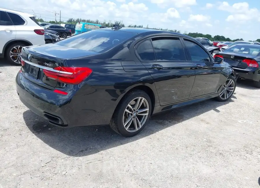 BMW 740I 2017 vin WBA7E4C59HGU99508 from auto auction Iaai