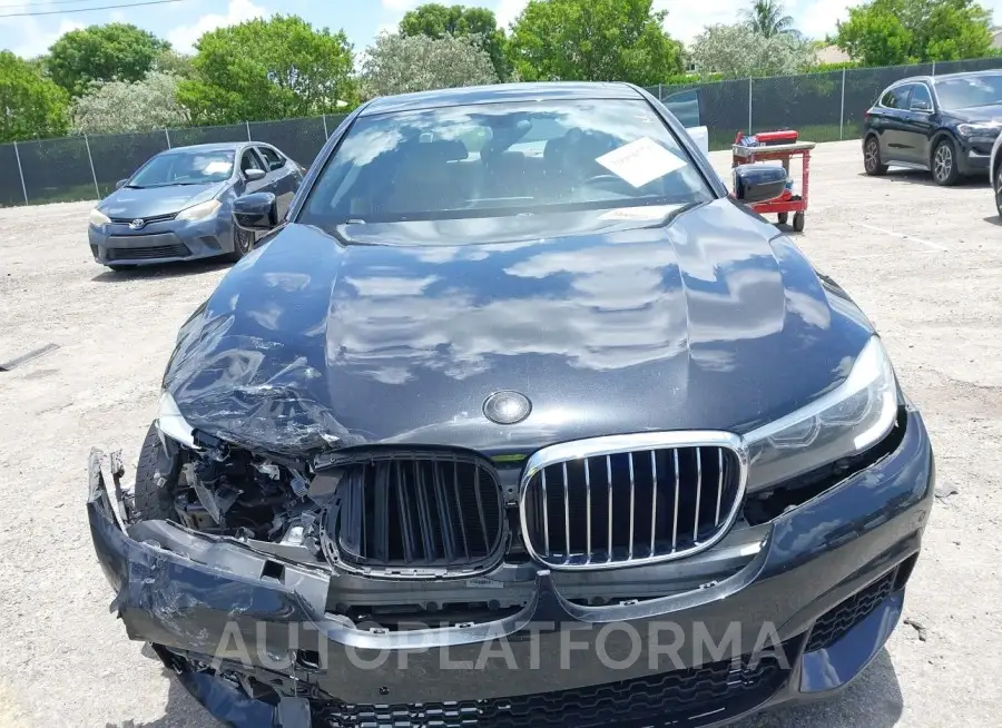 BMW 740I 2017 vin WBA7E4C59HGU99508 from auto auction Iaai