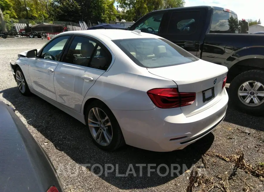 BMW 330I 2017 vin WBA8B9G55HNU48524 from auto auction Iaai