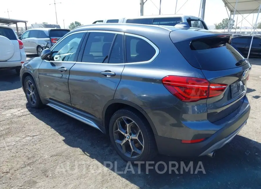 BMW X1 2016 vin WBXHT3C31GP886402 from auto auction Iaai