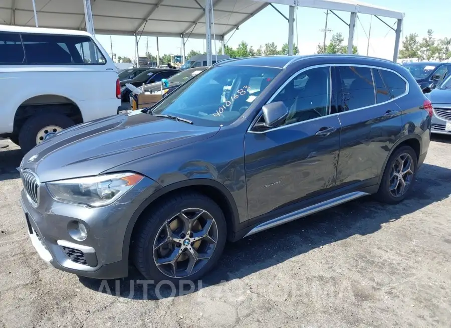 BMW X1 2016 vin WBXHT3C31GP886402 from auto auction Iaai