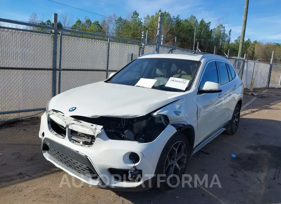 BMW X1 2018 vin WBXHU7C34J3H43823 from auto auction Iaai