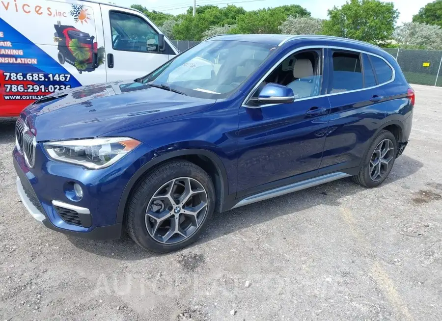 BMW X1 2018 vin WBXHU7C38J5L08451 from auto auction Iaai