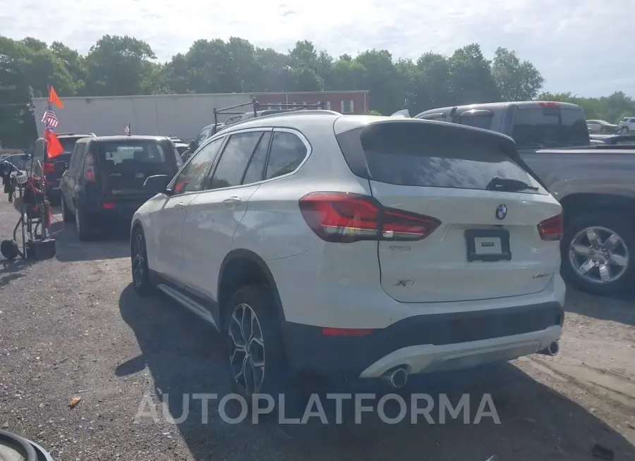 BMW X1 2021 vin WBXJG9C03M3M74659 from auto auction Iaai