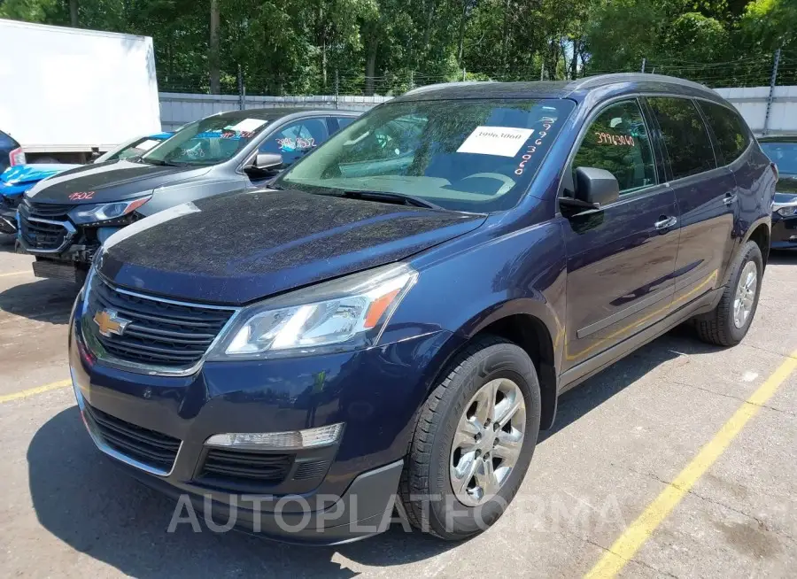 CHEVROLET TRAVERSE 2017 vin 1GNKRFED0HJ202170 from auto auction Iaai