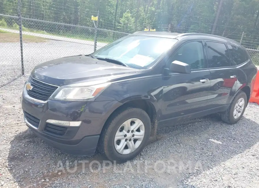 CHEVROLET TRAVERSE 2017 vin 1GNKRFKD9HJ254515 from auto auction Iaai