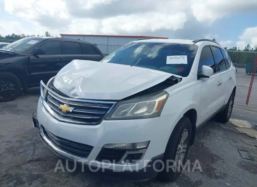 CHEVROLET TRAVERSE 2017 vin 1GNKRGKD8HJ135988 from auto auction Iaai