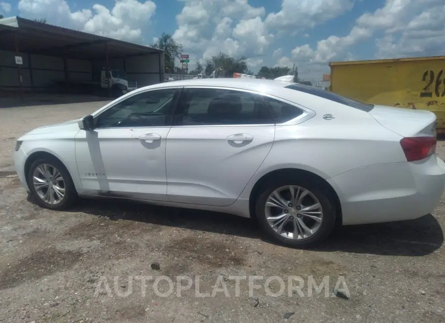 CHEVROLET IMPALA 2015 vin 2G1115SL4F9280518 from auto auction Iaai