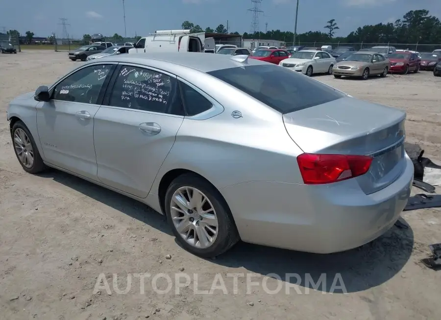 CHEVROLET IMPALA 2017 vin 2G11X5SA8H9156543 from auto auction Iaai