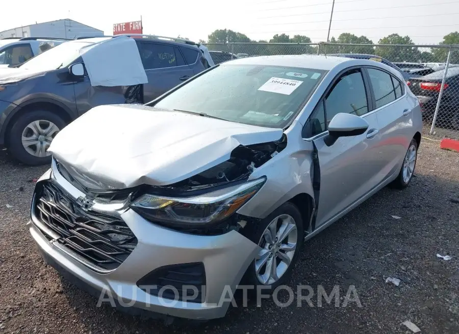 CHEVROLET CRUZE 2019 vin 3G1BE6SM4KS570276 from auto auction Iaai