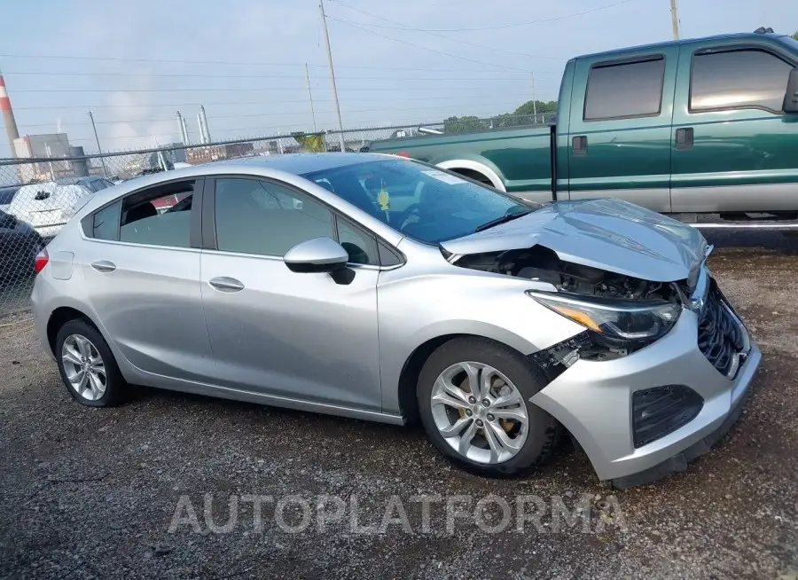 CHEVROLET CRUZE 2019 vin 3G1BE6SM4KS570276 from auto auction Iaai