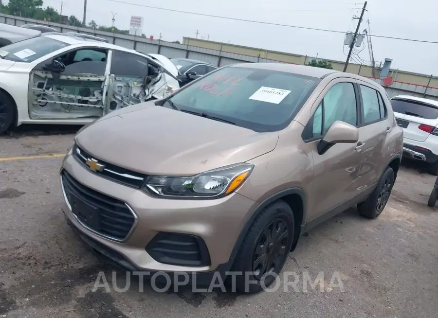 CHEVROLET TRAX 2018 vin 3GNCJKSB6JL213387 from auto auction Iaai