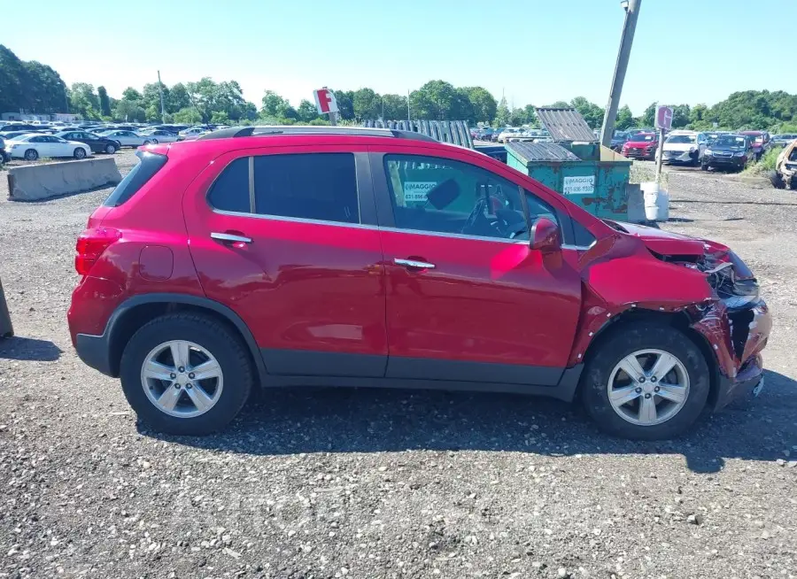 CHEVROLET TRAX 2019 vin 3GNCJLSB6KL366035 from auto auction Iaai