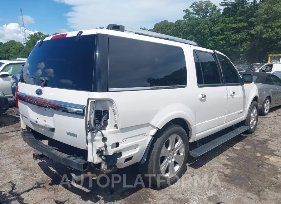 FORD EXPEDITION EL 2015 vin 1FMJK1LTXFEF23088 from auto auction Iaai