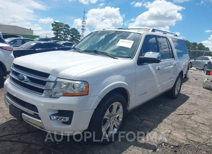 FORD EXPEDITION EL 2015 vin 1FMJK1LTXFEF23088 from auto auction Iaai