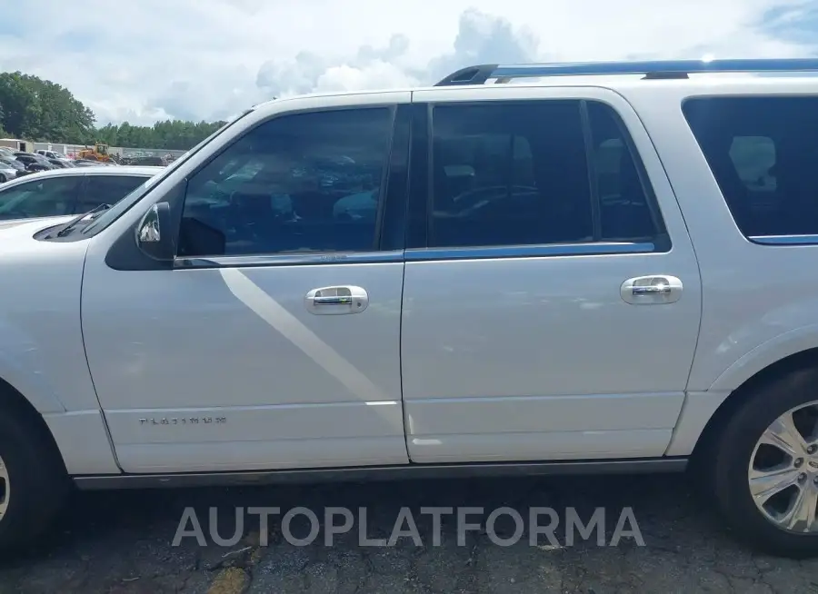 FORD EXPEDITION EL 2015 vin 1FMJK1LTXFEF23088 from auto auction Iaai