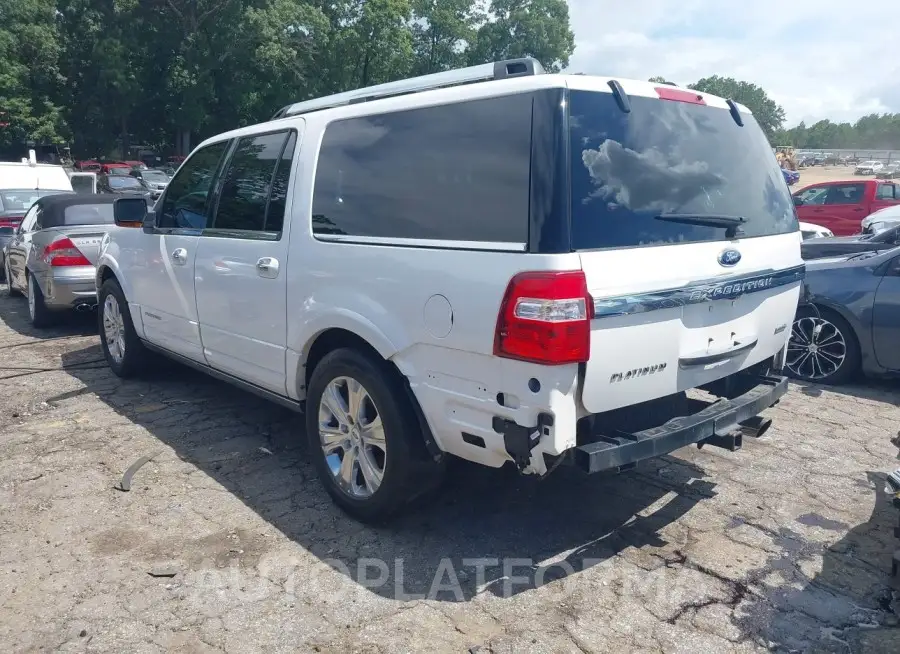 FORD EXPEDITION EL 2015 vin 1FMJK1LTXFEF23088 from auto auction Iaai