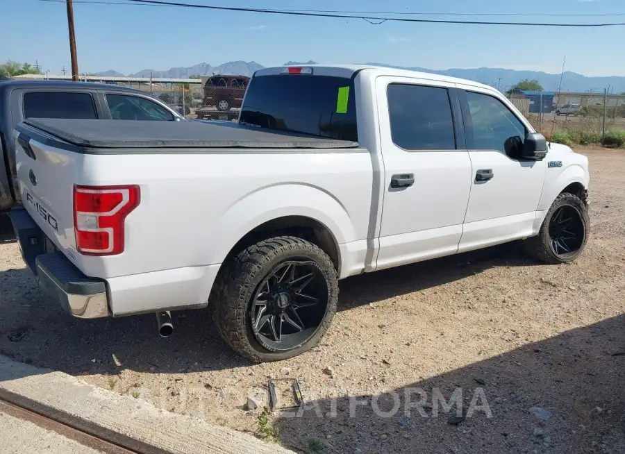 FORD F-150 2018 vin 1FTEW1CG6JKE80554 from auto auction Iaai