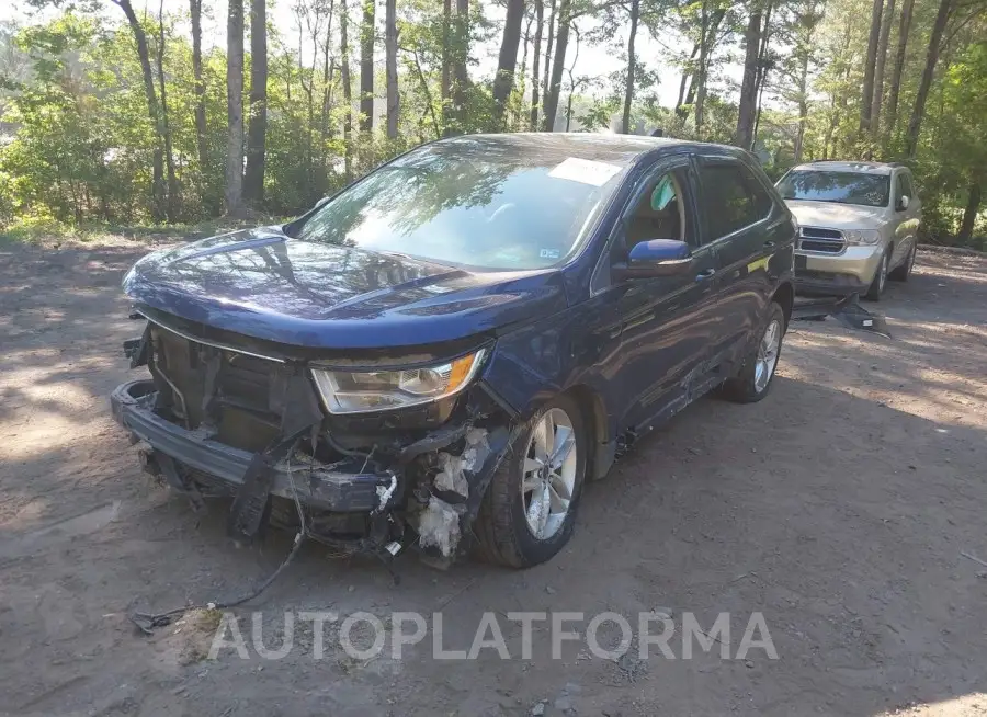 FORD EDGE 2016 vin 2FMPK4J96GBC33169 from auto auction Iaai