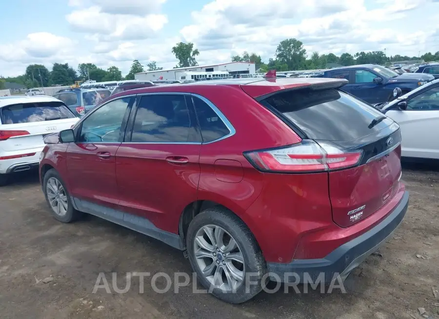 FORD EDGE 2019 vin 2FMPK4K92KBB15272 from auto auction Iaai