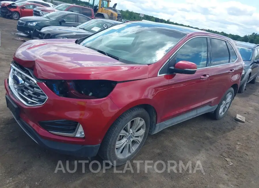 FORD EDGE 2019 vin 2FMPK4K92KBB15272 from auto auction Iaai