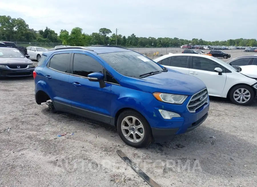 FORD ECOSPORT 2018 vin MAJ3P1TE1JC243831 from auto auction Iaai