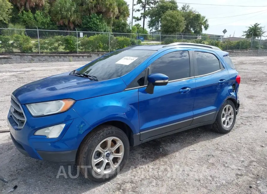 FORD ECOSPORT 2018 vin MAJ3P1TE1JC243831 from auto auction Iaai