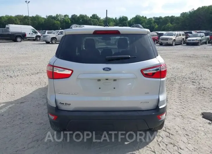 FORD ECOSPORT 2022 vin MAJ6S3GL6NC469319 from auto auction Iaai