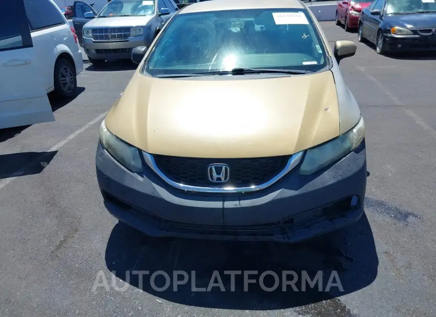 HONDA CIVIC 2015 vin 19XFB2F53FE091445 from auto auction Iaai