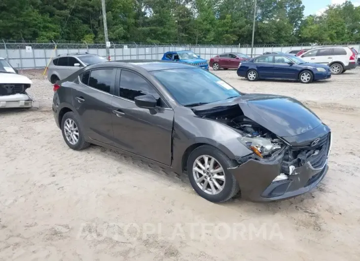 MAZDA MAZDA3 2016 vin JM1BM1U79G1294528 from auto auction Iaai