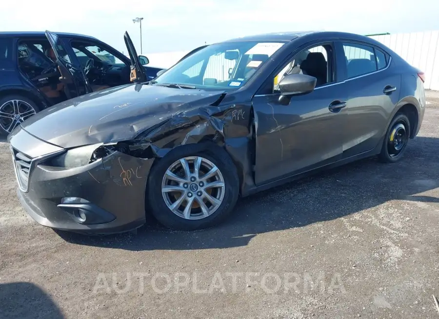 MAZDA MAZDA3 2016 vin JM1BM1W77G1329483 from auto auction Iaai