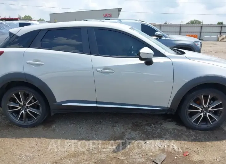 MAZDA CX-3 2016 vin JM1DKDD77G0127056 from auto auction Iaai