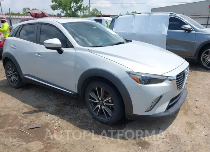 MAZDA CX-3 2016 vin JM1DKDD77G0127056 from auto auction Iaai