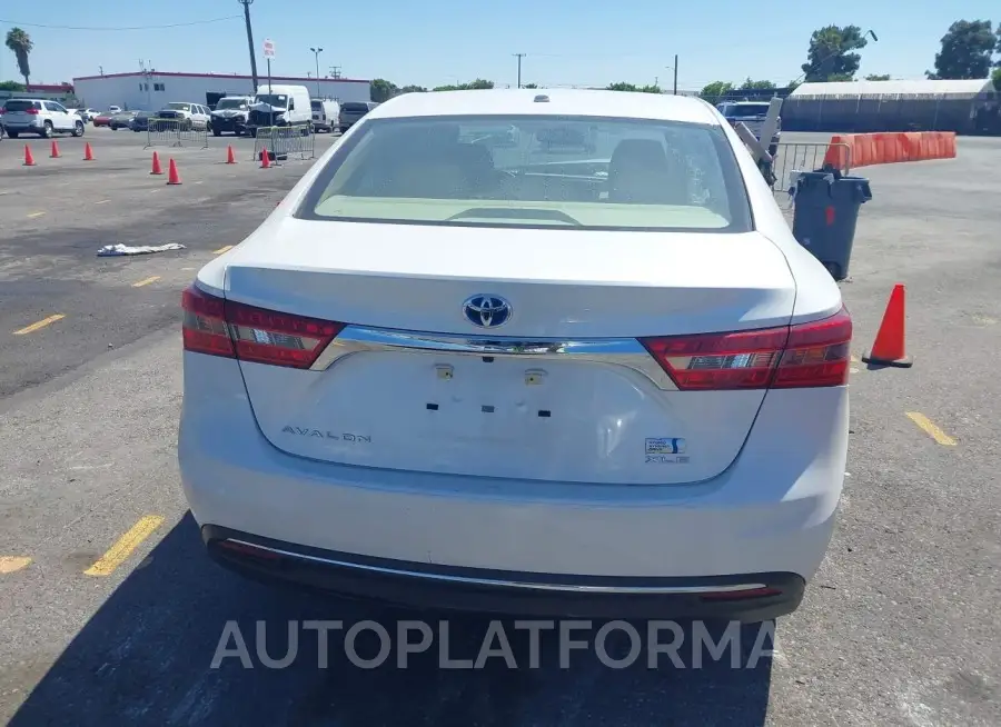 TOYOTA AVALON HYBRID 2016 vin 4T1BD1EB8GU051726 from auto auction Iaai