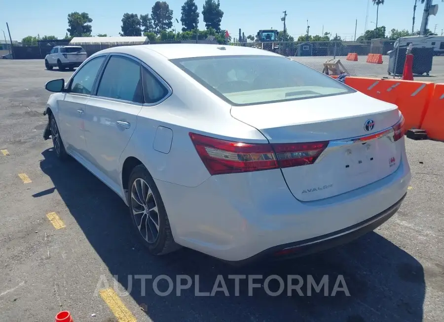 TOYOTA AVALON HYBRID 2016 vin 4T1BD1EB8GU051726 from auto auction Iaai