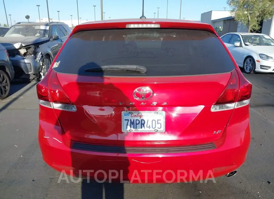 TOYOTA VENZA 2015 vin 4T3ZA3BB7FU093723 from auto auction Iaai