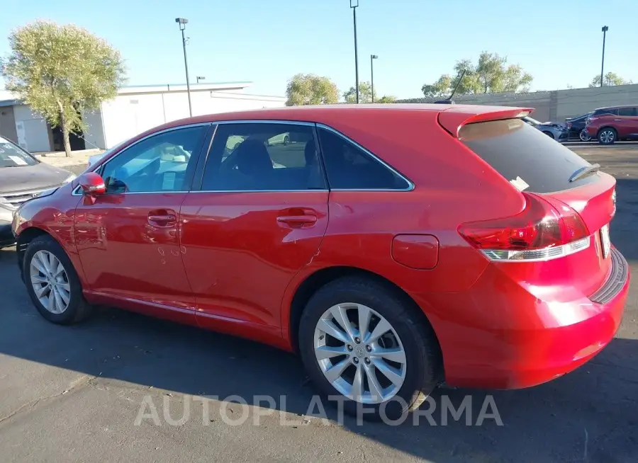 TOYOTA VENZA 2015 vin 4T3ZA3BB7FU093723 from auto auction Iaai