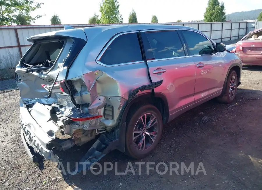 TOYOTA HIGHLANDER 2017 vin 5TDBZRFH8HS363185 from auto auction Iaai