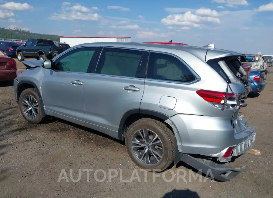 TOYOTA HIGHLANDER 2017 vin 5TDBZRFH8HS363185 from auto auction Iaai