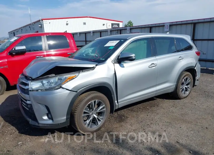 TOYOTA HIGHLANDER 2017 vin 5TDBZRFH8HS363185 from auto auction Iaai