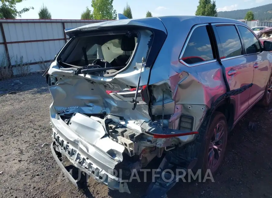 TOYOTA HIGHLANDER 2017 vin 5TDBZRFH8HS363185 from auto auction Iaai