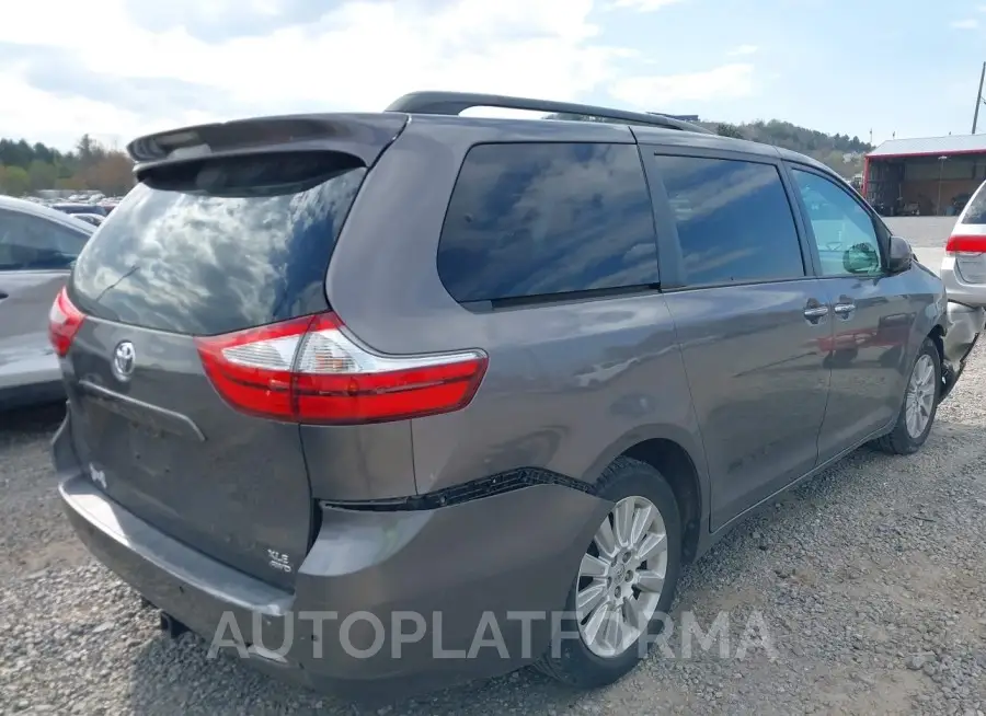 TOYOTA SIENNA 2015 vin 5TDDK3DC8FS097794 from auto auction Iaai