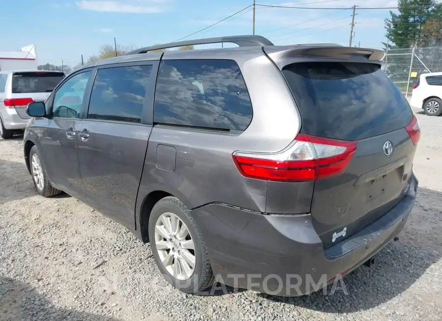 TOYOTA SIENNA 2015 vin 5TDDK3DC8FS097794 from auto auction Iaai