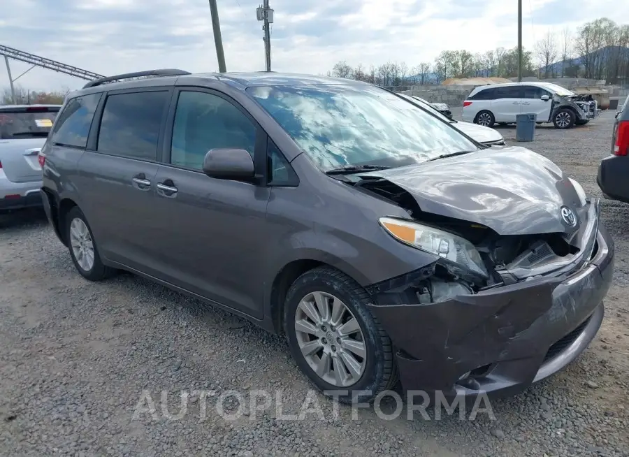 TOYOTA SIENNA 2015 vin 5TDDK3DC8FS097794 from auto auction Iaai