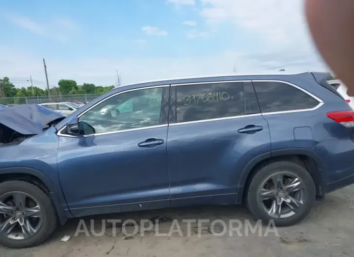 TOYOTA HIGHLANDER 2018 vin 5TDDZRFH6JS812202 from auto auction Iaai